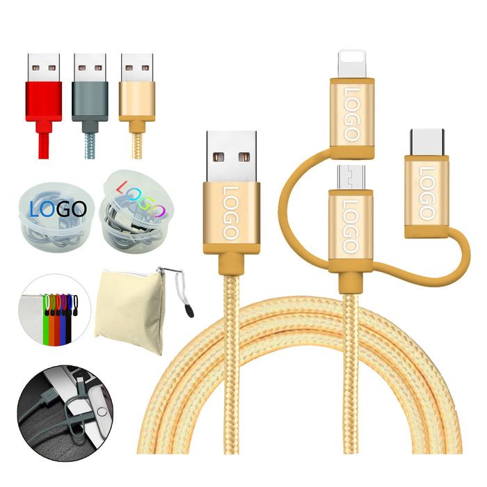 Welsh 3in1 Charging Cable
