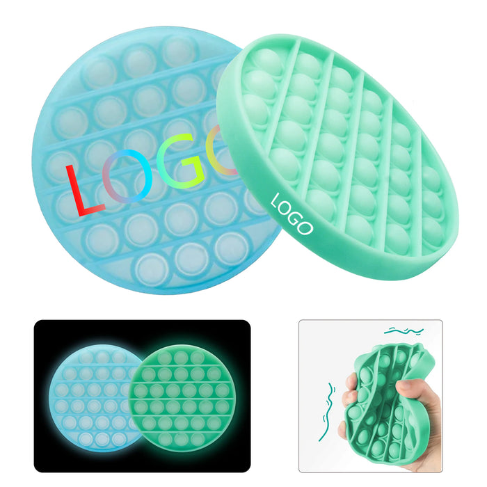 Luminous Round Push Pop Bubble