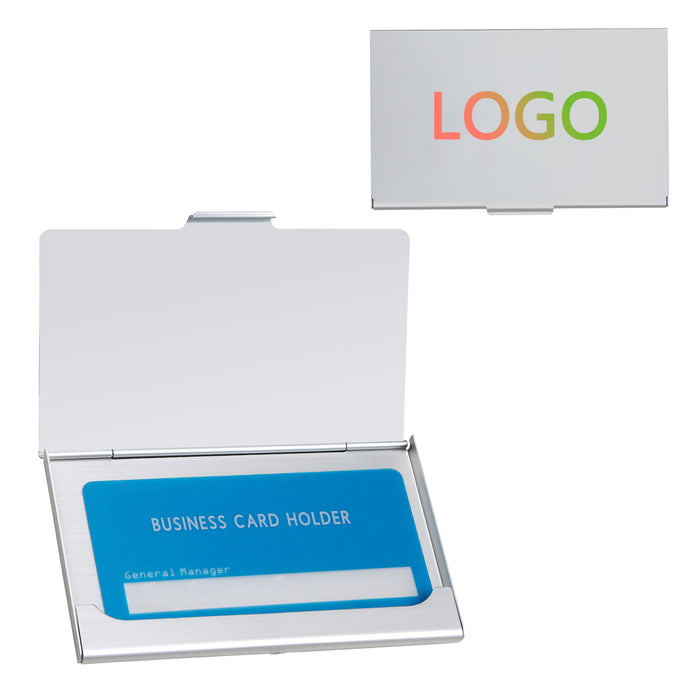 Border Aluminum Business Card Case