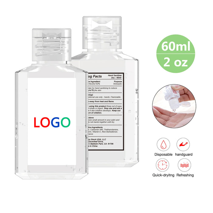 2OZ Gel Hand Sanitizer