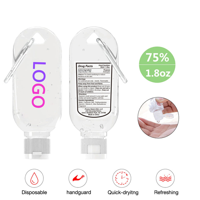 Carabiner Gel Hand Sanitizer