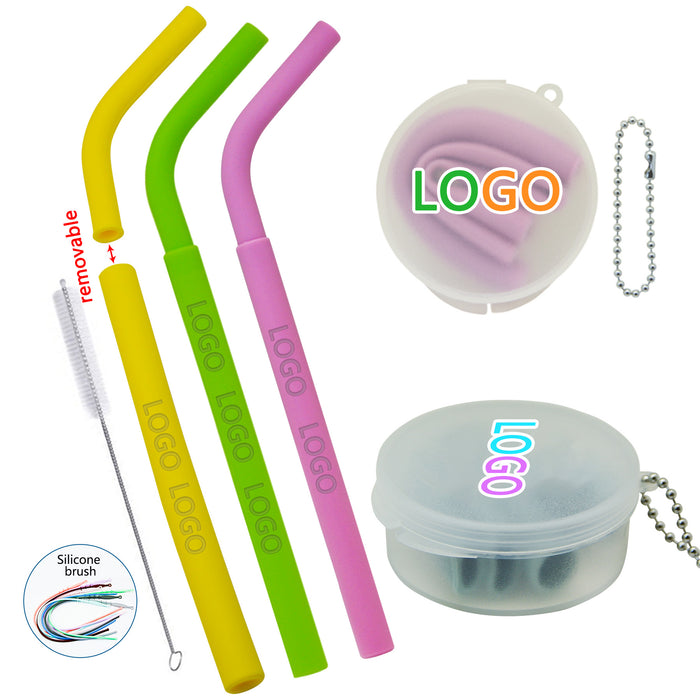 Sunshine Silicone Straws