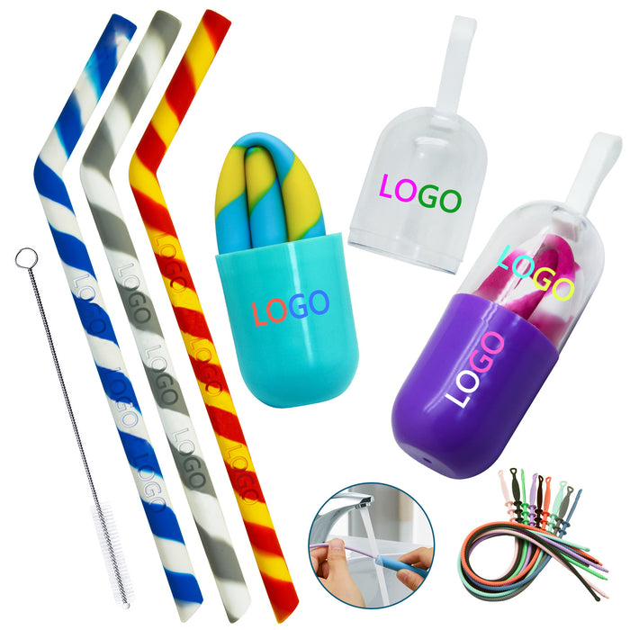 Duncan Silicone Straws
