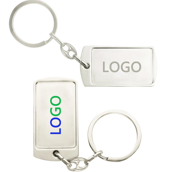 Dog Tag Keychain