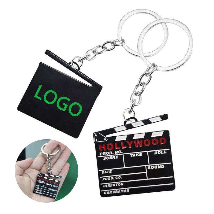 Director Clapboard Keychain