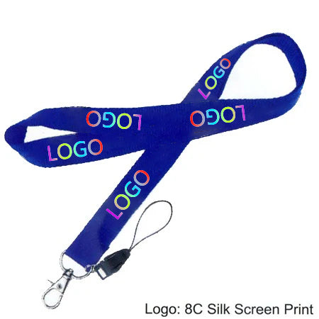 Silkscreen Polyester Lanyard