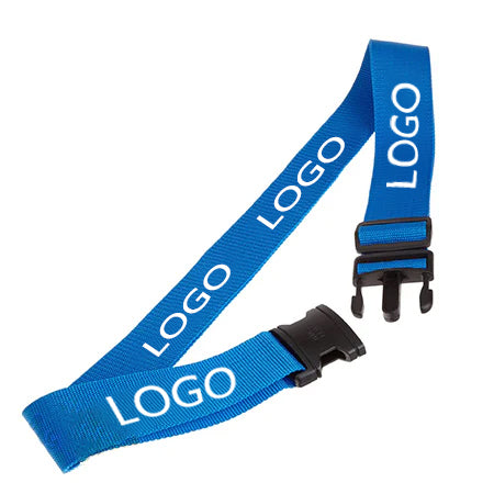 Silkscreen Polyester Luggage Strap