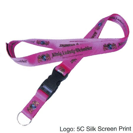 Silkscreen Nylon Lanyard