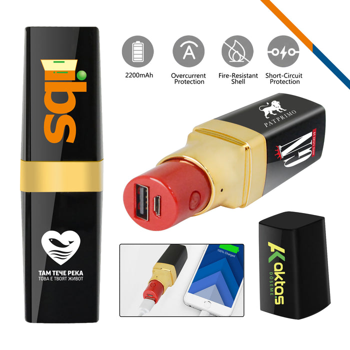 Lipstick Power Bank