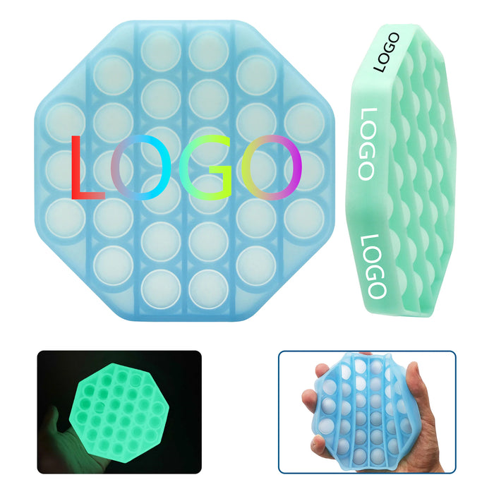 Luminous Octagon Push Pop Bubble