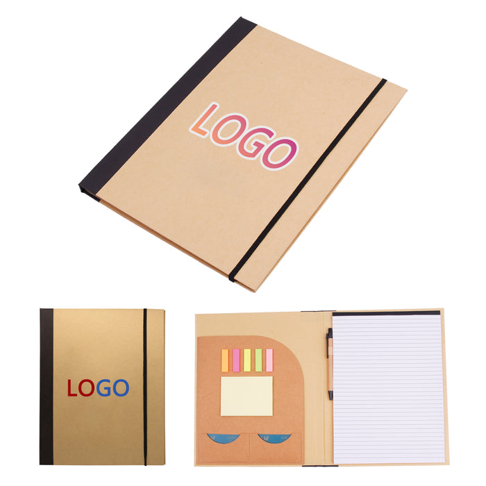 Kiki Recycled Notepad With Pocket