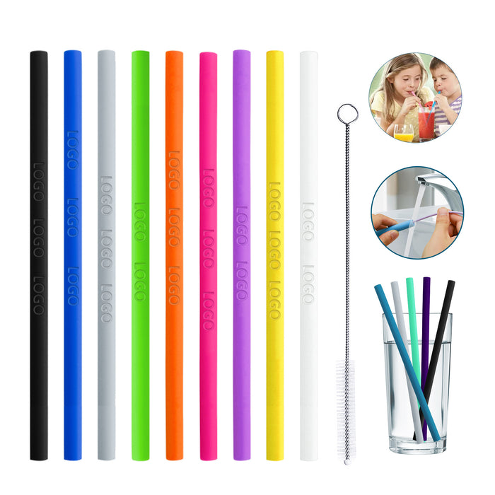 Jolly Silicone Straws