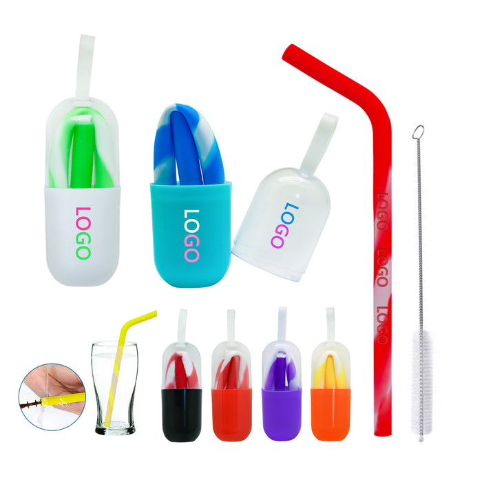 Aquatic Silicone Straws