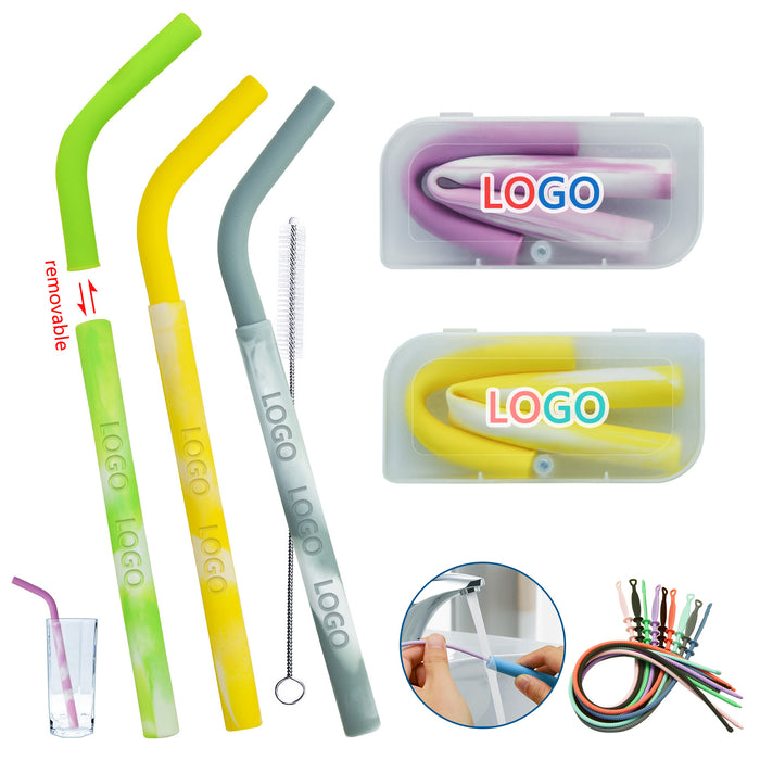 Jubilee Silicone Straws