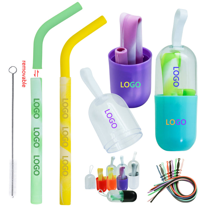 Juicy Silicone Straws