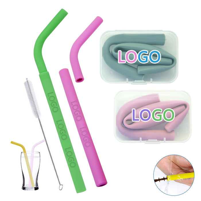 Omega Silicone Straws