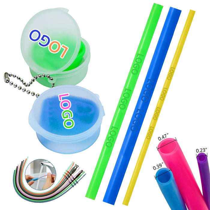 Echo Silicone Straws