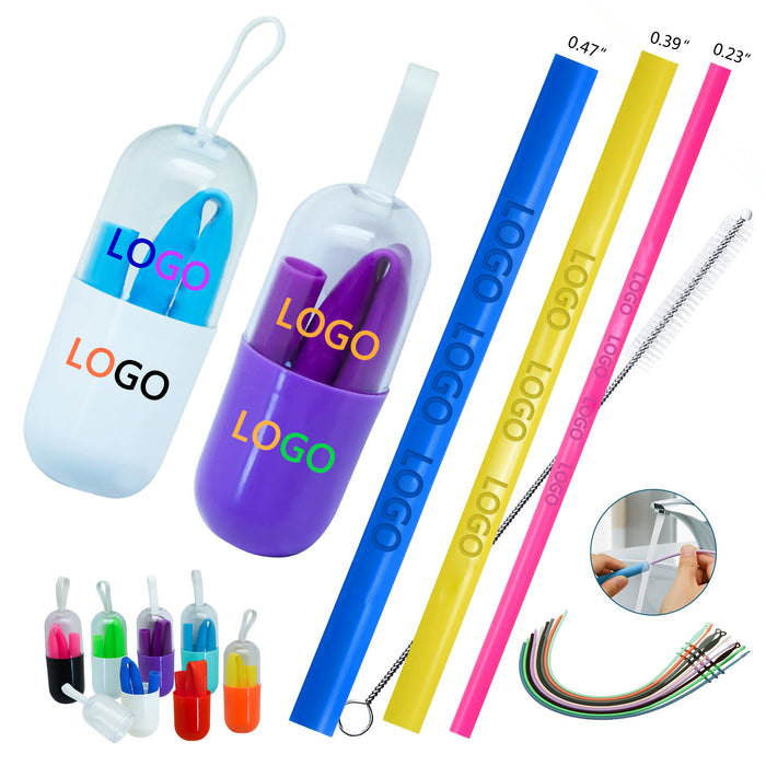 Quaff Silicone Straws