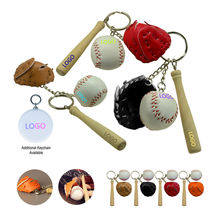 Baseball Glove Keychain