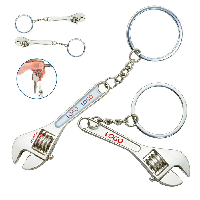 Rotatable Wrench Keychain