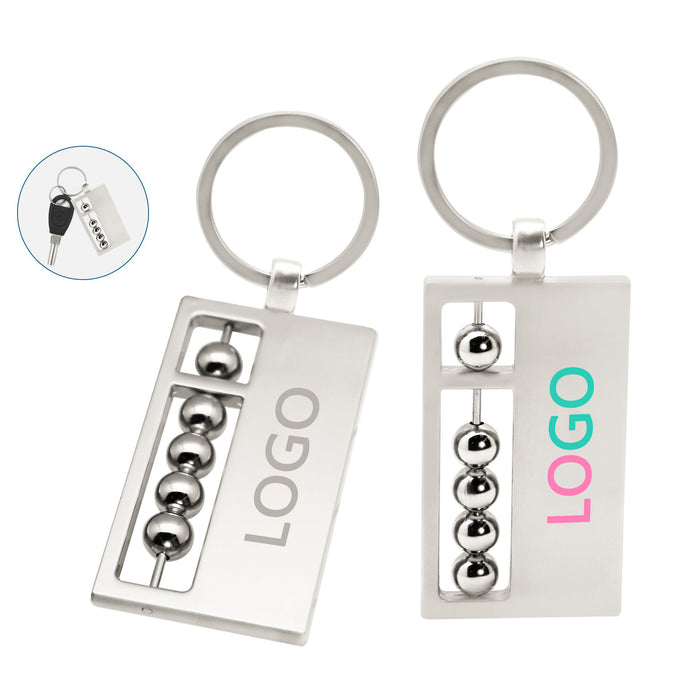 Mini Abacus Keychain