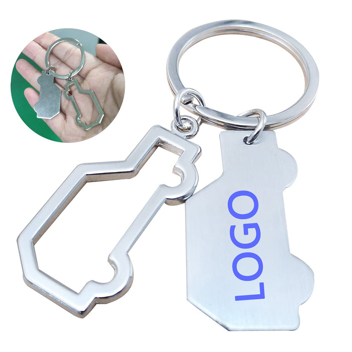 Dual Car Keychain