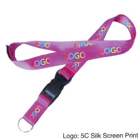 Silkscreen Nylon Lanyard