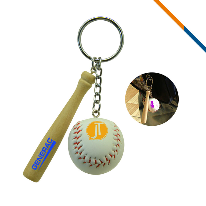 Baseball Bar Keychain