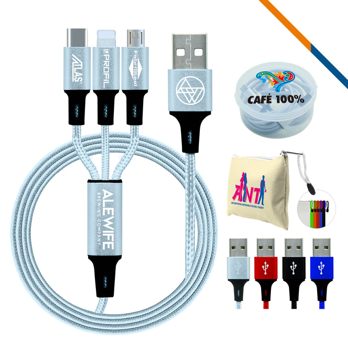 Slender 3in1 Charging Cable