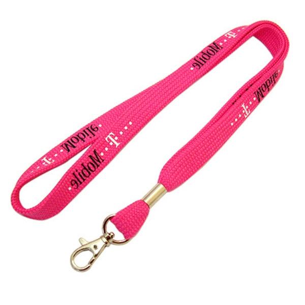 Silkscreen Tubular Lanyard