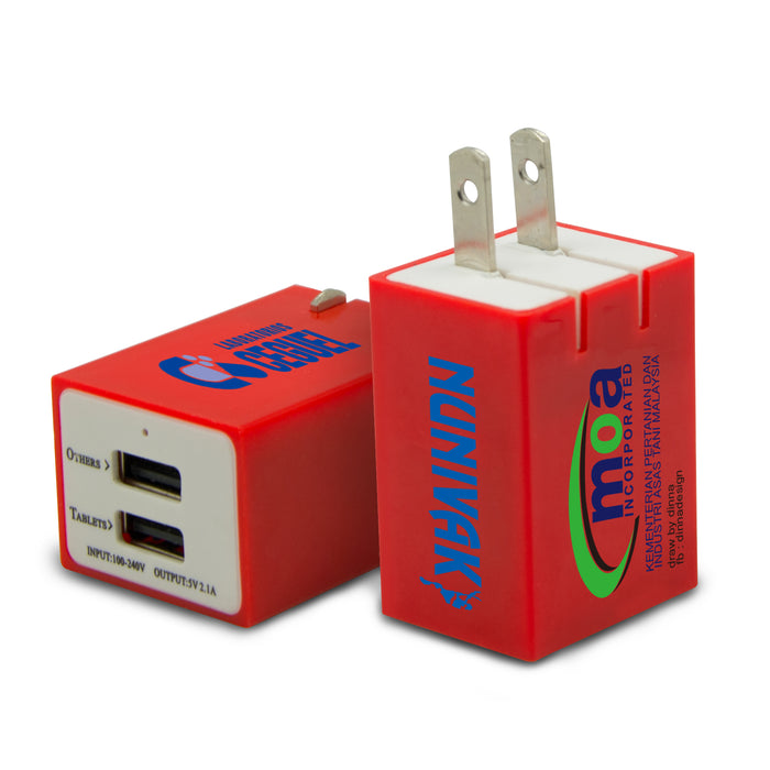 Wedge USB Wall Charger