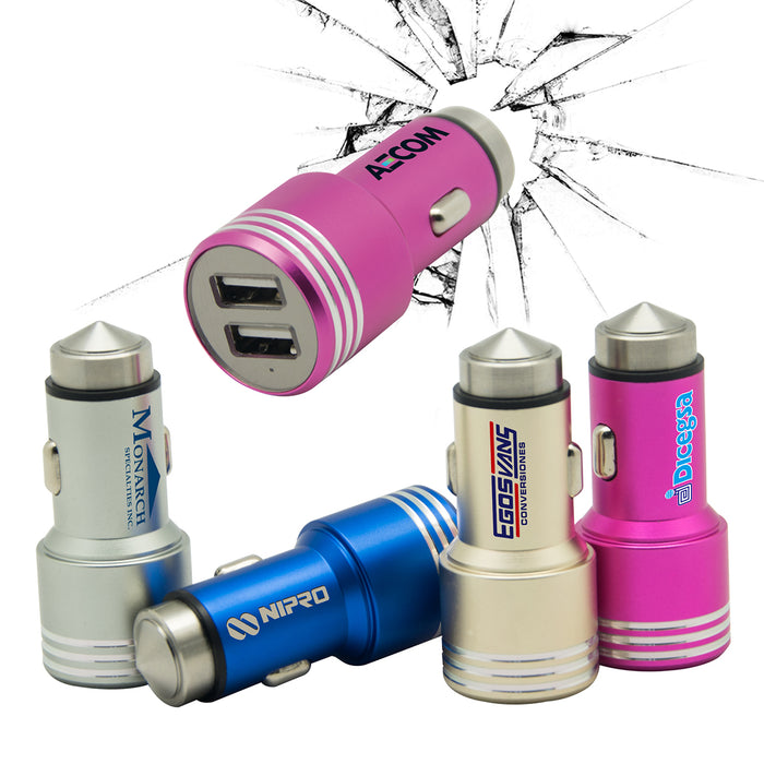 Safety Hammer Car Charger