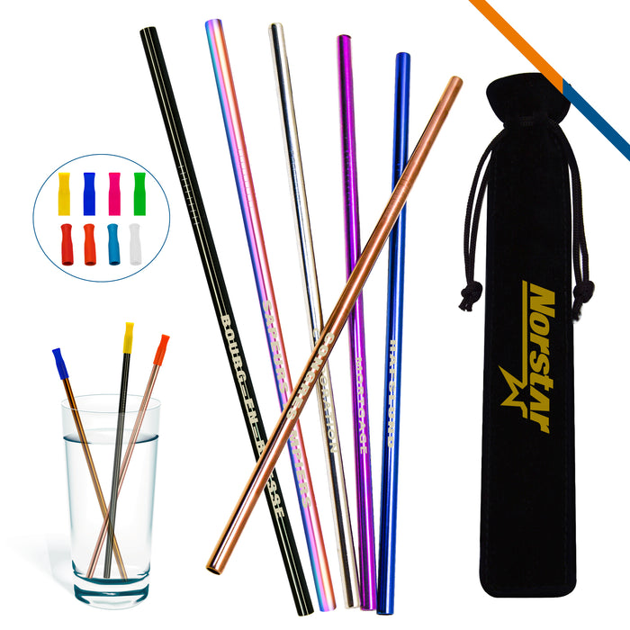 Ski Stainless Steel Straw