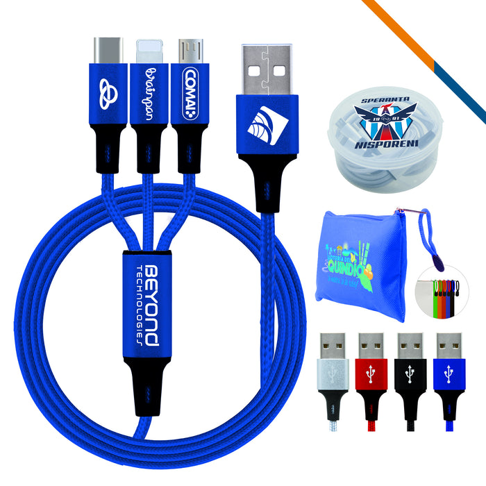 Slender 3in1 Charging Cable