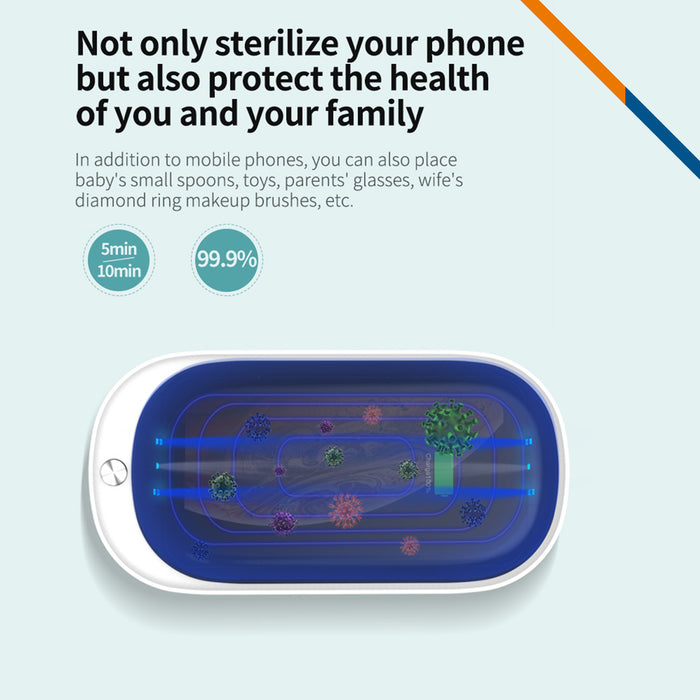 UVC Sterilizer Wireless Charging Box