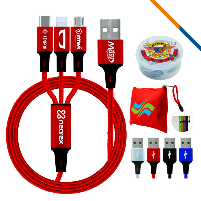 Slender 3in1 Charging Cable