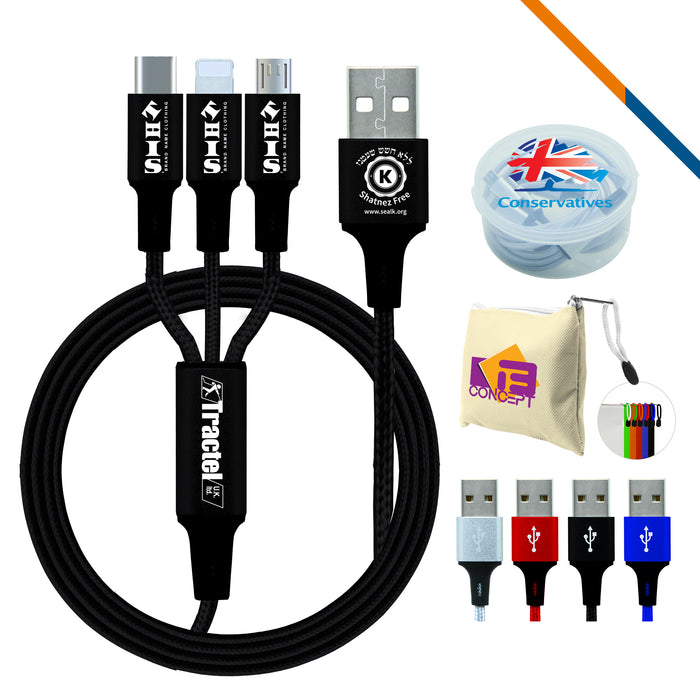 Slender 3in1 Charging Cable