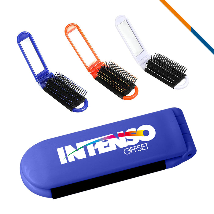Popup Hairbrush Mirror