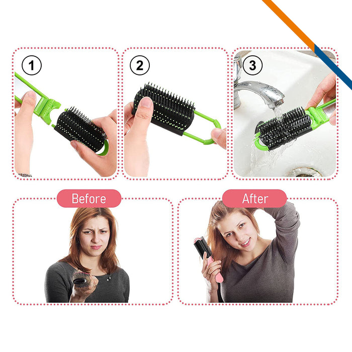 Popup Hairbrush Mirror