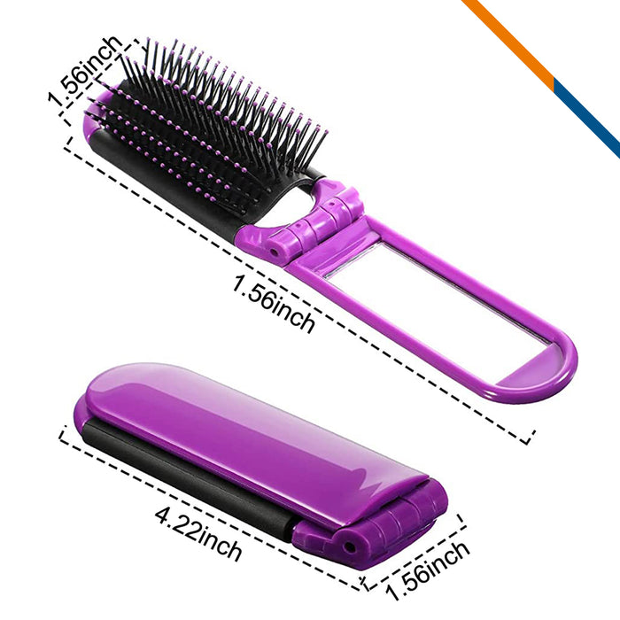 Popup Hairbrush Mirror