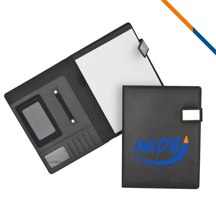 A4 Leatherette Padfolio With Sleeve