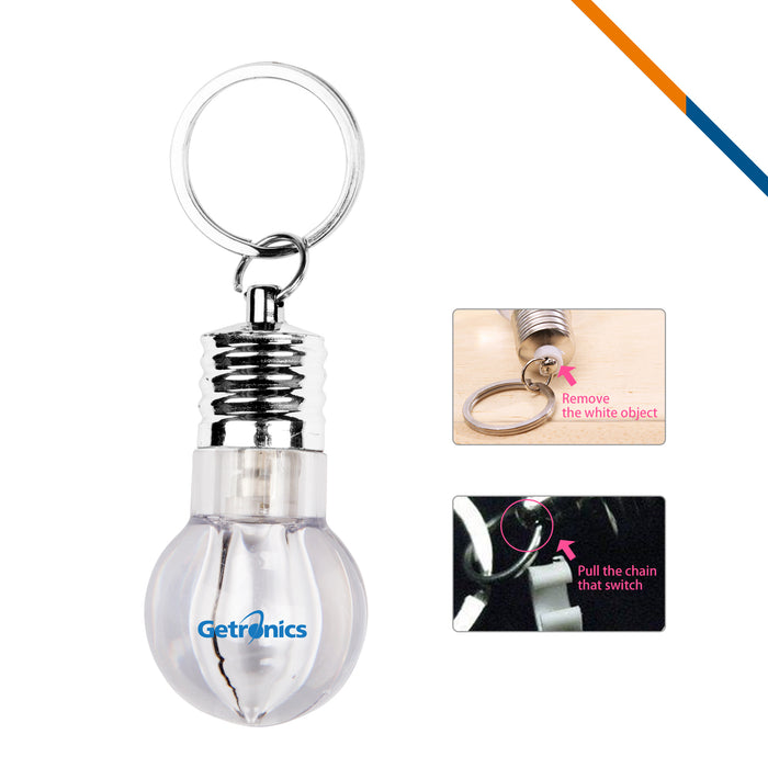 Nio Light Bulb Keychain