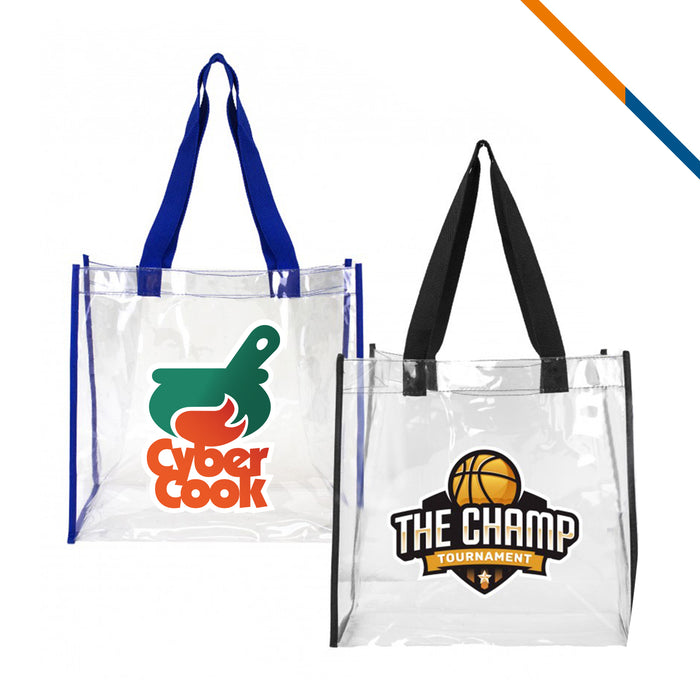 Clear Stadium Tote Bag