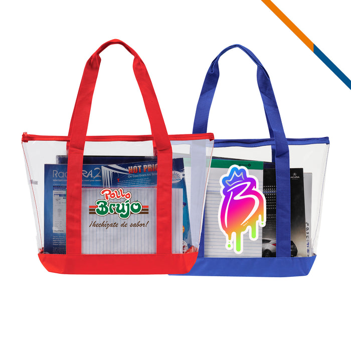 Clear Shopping Tote Bag