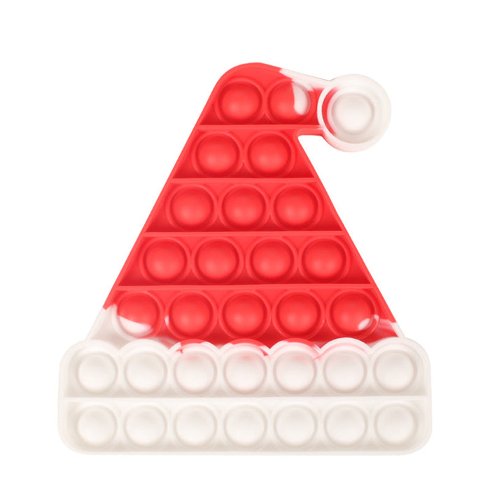 Xmas Push Pop Bubble Toy