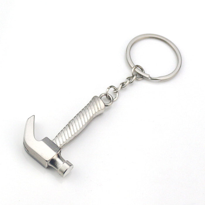 Silver Hammer Keychain