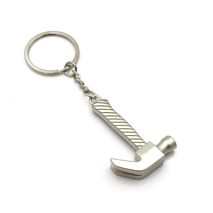Silver Hammer Keychain