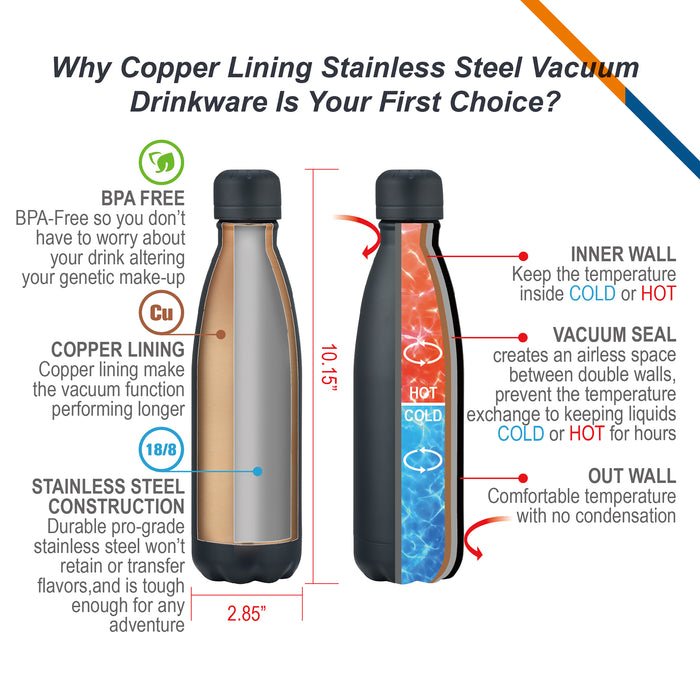 Trojan Stainless Water Bottle