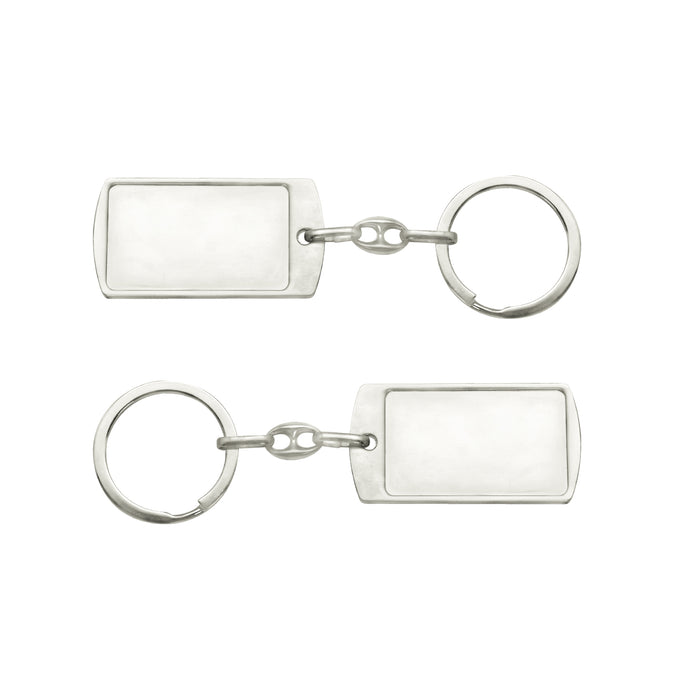 Dog Tag Keychain
