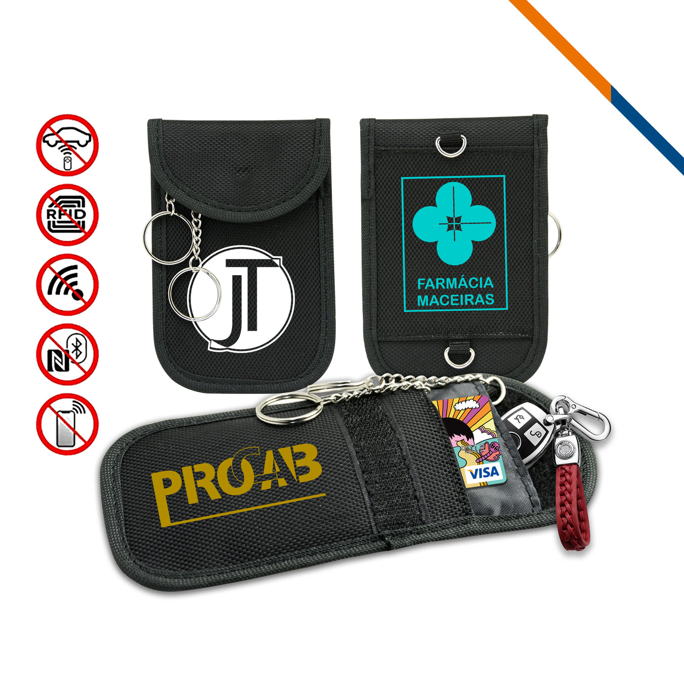RFID Blocking Pouches